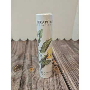 Seraphine Botanicals Sugar + Lemon Lip Scrub
